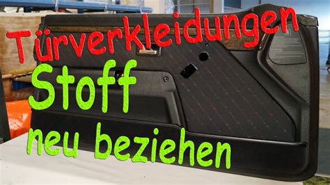 T Rverkleidung Neu Beziehen Beim Audi Cabrio Audi B B Coupe