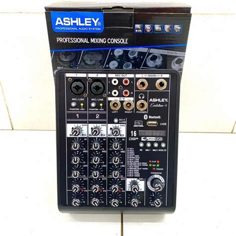 Jual Mixer Ashley 4 Channel Evolution 4 Original Shopee Indonesia