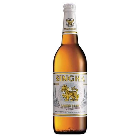 Singha Lager Beer Longneck 630ml Boozy