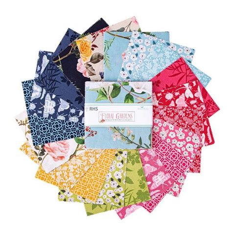 Floral Gardens Stacker Charm Pack Riley Blake Designs