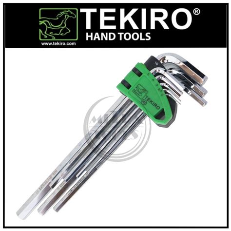 Jual Tekiro Hk Ls Kunci L Set Panjang Pcs Mm Hex Key Long