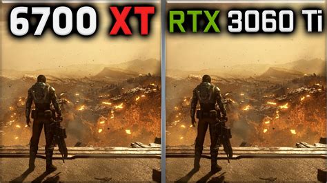 Rx 6700 Xt Vs Rtx 3060 Ti Benchmark 59 Tests Youtube