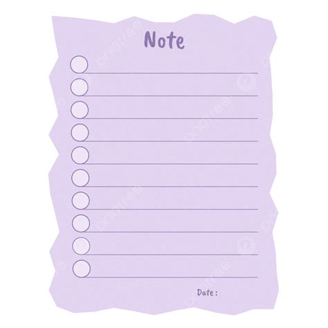 Aesthetic Pastel Blank Sticky Notes With Bullets Aesthetic Pastel