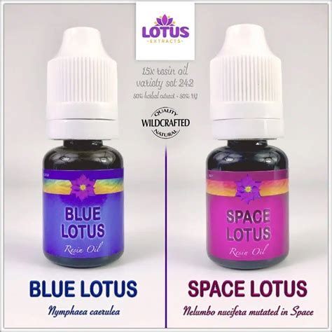 Resin Oil Set Blue Lotus Space Lotus Lotus Extracts