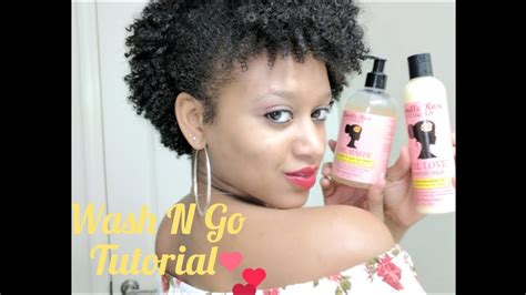 Wash N Go Tutorial On 4b 4c Hair And Review On Camille Rose Naturals