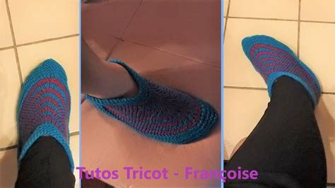 Tuto Tricot Chaussons Adulte Mixte Facile Tailles