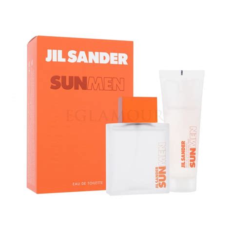 Jil Sander Sun Men Zestaw Edt 75ml 75ml Żel pod prysznic Perfumeria