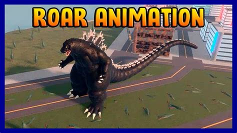 Roblox Kaiju Universe HEISEI GODZILLA REMODEL ROAR ANIMATION YouTube