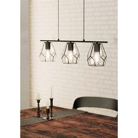 Eglo Light Matte Black Kitchen Island Pendant Wayfair Co Uk