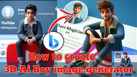 How To Create 3d Ai Social Media Boy Image For Instagram And Facebook 3d Ai Image Generator