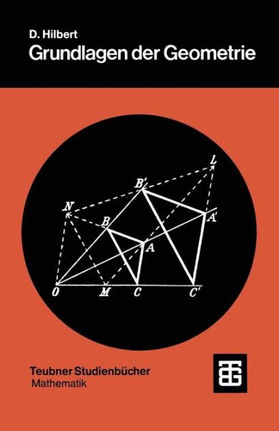 Grundlagen Der Geometrie By David Hilbert Paperback Barnes Noble