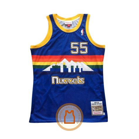 Dikembe Mutombo Denver Nuggets 1991-1992 Authentic Jersey - Rare ...