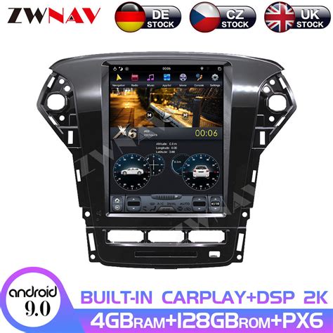 Gb Tesla Screen For Ford Mondeo Mk Android Car