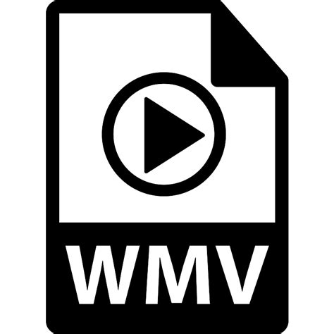 Wmv File Format Extension Vector Svg Icon Svg Repo