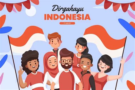 Happy Independence Day Indonesia Ucapan Hut Kemerdekaan Ri Ke