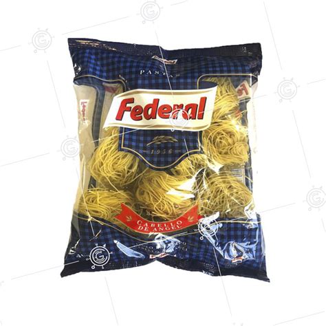 FIDEOS FEDERAL NIDO CABELLO DE ANGEL 400GRS 10 Casa Grütter