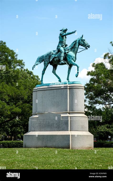 Nathanael greene statue sculpture hi-res stock photography and images ...