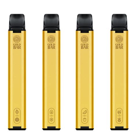 Gold Bar 600 Puffs Disposable Vape 22 Best Flavours Advanced Vapes