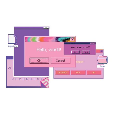 Internet Pop Up Computer Tab Aesthetic Old Computers Computer Drawing