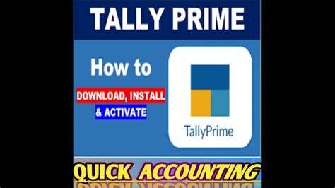 Tally Prime How To Download Install And Activate Latest Tally