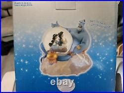 Aladdin Disney Snowglobe Carpet Ride A Whole New World Rare Jasmine