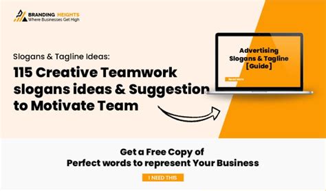 115 Creative Teamwork Slogans Ideas And Suggestion To Motivate Team