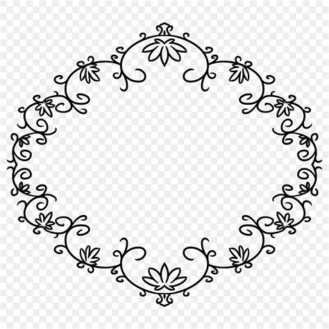 Black Circle Frame Frame Drawing Circle Drawing Circle Sketch Png