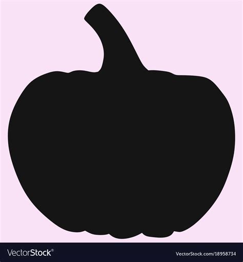 Pumpkin Royalty Free Vector Image Vectorstock