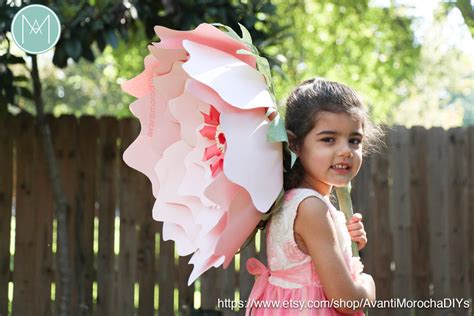 Giant Paper Flowers hanging and Standing Stemmed Paper - Etsy