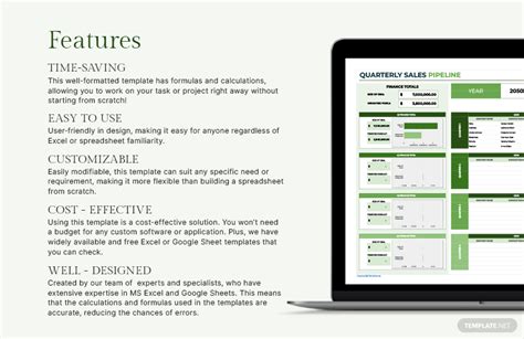 Sales Pipeline Excel Template in MS Excel, Google Sheets - Download ...