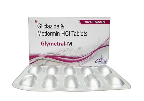 Allopathic Gliclazide And Metformin Tablets For Clinical Prescription