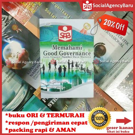 Jual Memahami Good Governance Dalam Perspektif Sdm Ambar Teguh