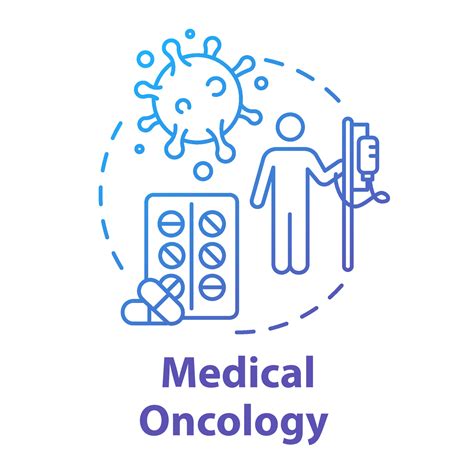 Medical Oncology Concept Icon Hospital Virus Therapy Medication Of