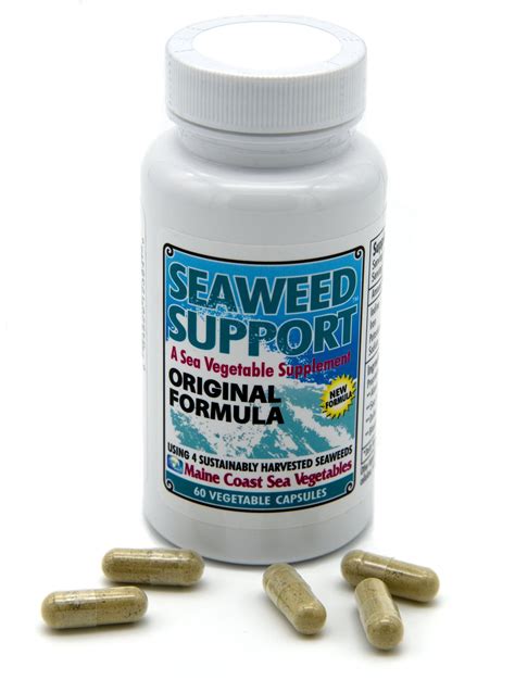 Seaweed Support Original Formula Blend Of Alaria Sea Lettuce Dulse Maine Coast Sea Vegetables