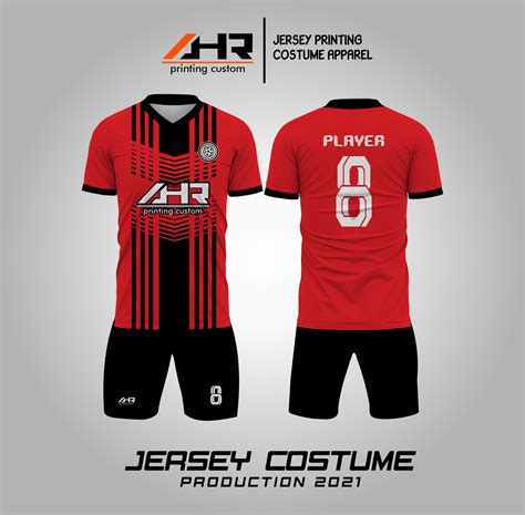 Jersey Futsal Ahr Center Line Motif Lazada Indonesia