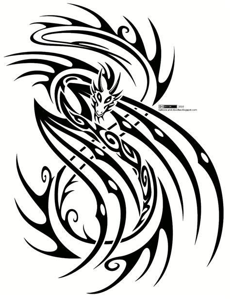 Tribal Lines Tattoo Clipart Best