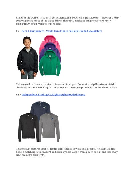 8 promotional hoodies for your next marketing campaign converted | PDF