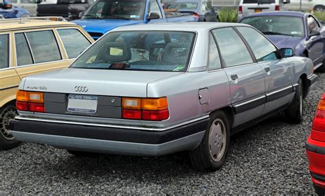 1990 Audi 100 Cs Quattro Sedan 28l V6 Awd Manual