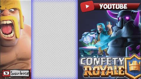 Descargar Overlay O Fondo De Clash Royale Editable Photoshop Parte