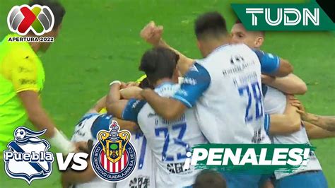 Puebla Gana Tanda De Penales Completa Puebla Chivas