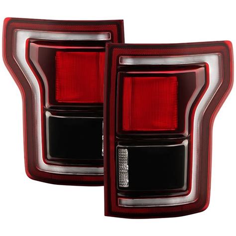 Spyder ALT JH FF15015 OEP LED RSM Chrome Red Smoke LED Tail Lights