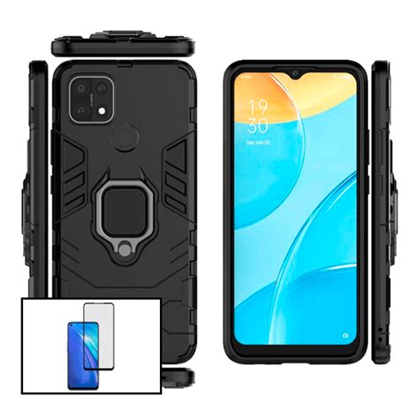 Phonecare Kit Film De Verre Tremp D Full Cover Coque X Military