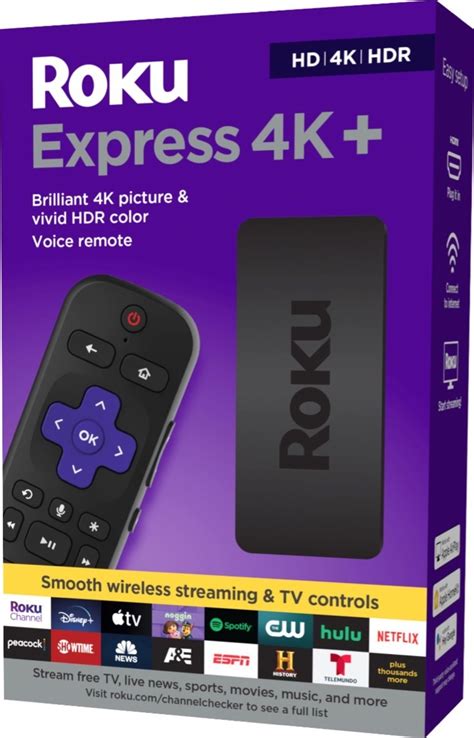 Roku Express 4k Hd Hdr Con Control De Voz New Sellados MercadoLibre