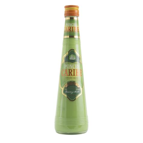 Ponche Caribe Pistachio Liqueur 375 Ml 375cl