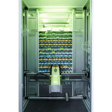 Sistema automatizado de distribución para farmacia Speedbox