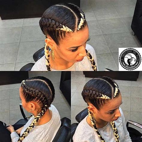 31 Cornrow Styles To Copy For Summer Stayglam Two Braid Hairstyles Braided Hairstyles Hair