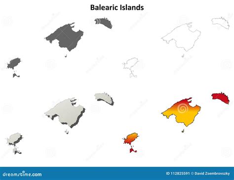 Sistema Del Mapa Del Esquema Del Espacio En Blanco De Bah A Ilustraci N