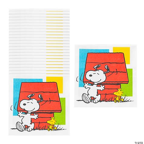 Bulk 144 Pc Peanuts® Snoopy And Woodstock Luncheon Napkins Oriental