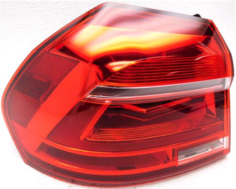 Oem Volkswagen Passat Left Driver Side Led Quarter Mounted Tail Lamp Alpha Automotive