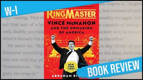 Unlesbar Bookreview Zu Ringmaster Vince Mcmahon And The Unmaking